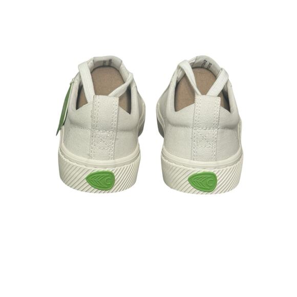 NIB! Cariuma OCA Low Off-White Canvas Sustainable Sneaker - Size 7 - Picture 11 of 13